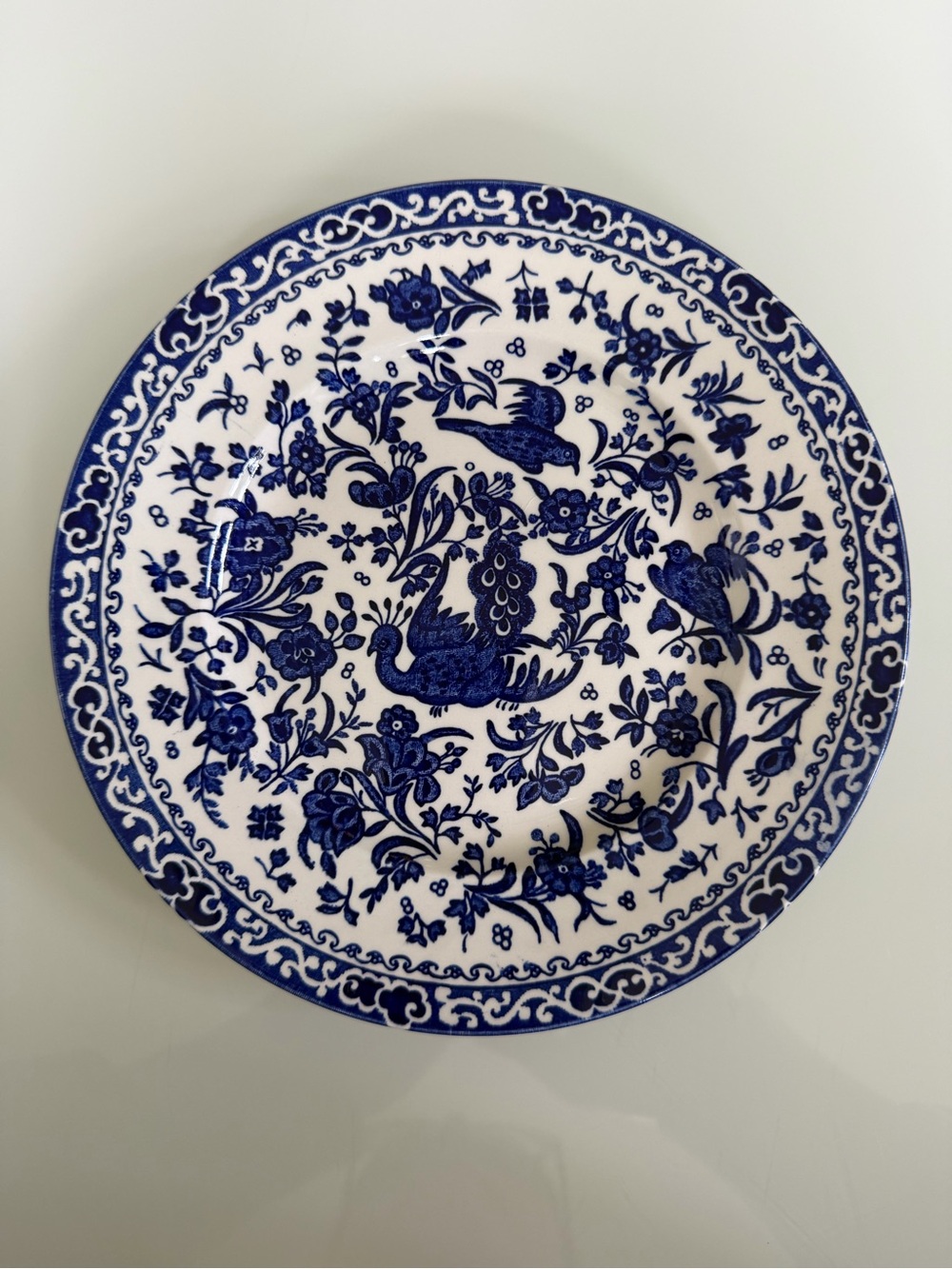 Bluebird Burleigh England Small Plate - only 1 (8”)